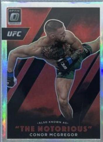 Conor McGregor 2022 Panini Donruss Optic UFC Also Known As #6 Holo