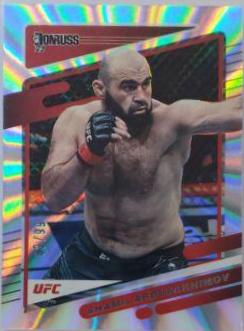Shamil Abdurakhimov 2022 Panini Donruss UFC Base #168 Laser