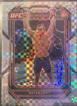 Natan Levy 2023 Panini Prizm UFC Base #176 Lucky Envelopes