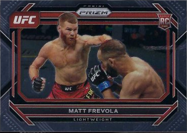 Matt Frevola 2023 Panini Prizm UFC Base #59 Octagon