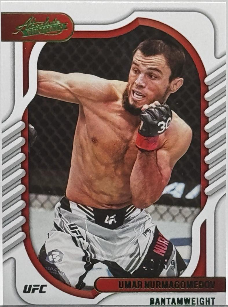 Umar Nurmagomedov 2023 Panini Chronicles UFC Base Absolute #124 Green
