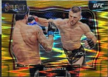 Dan Hooker 2023 Panini Select UFC Octagonside #208 Gold Flash