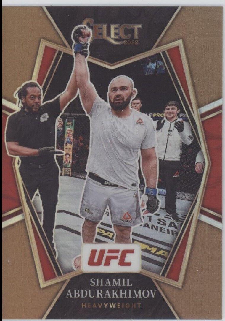 Shamil Abdurakhimov 2022 Panini Select UFC Premier Level #194 Bronze