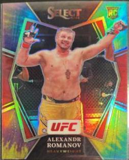 Alexandr Romanov 2022 Panini Select UFC Premier Level #169 Tie Dye