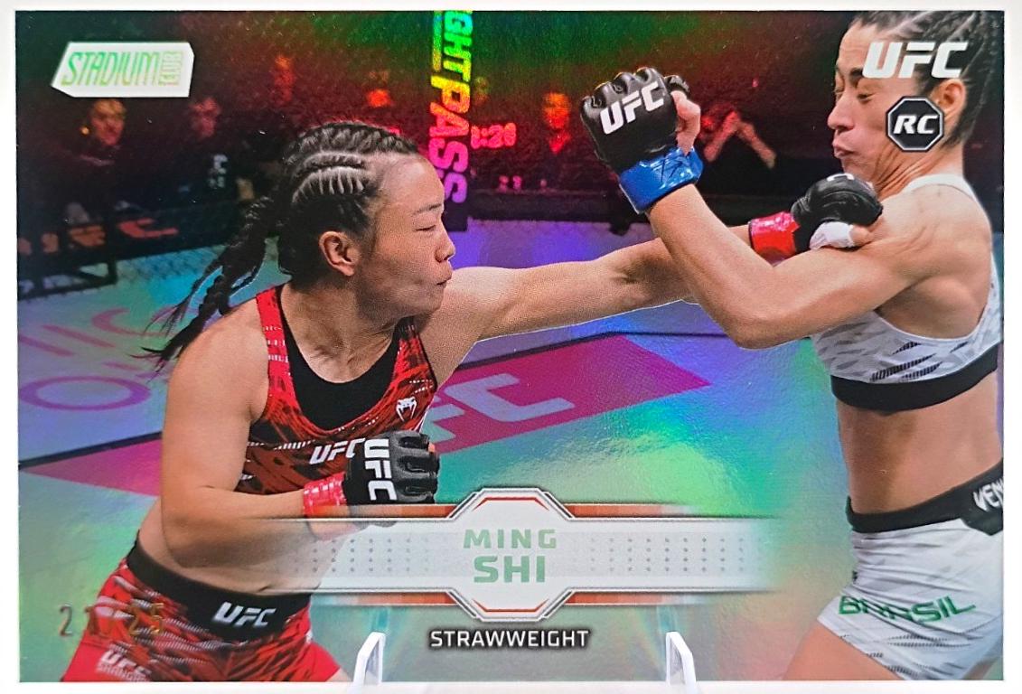 Shi Ming 2026 Topps Stadium Club UFC Base #155 Photographer's Proof