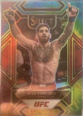 Ilia Topuria 2022 Panini Select UFC Mezzanine #320 Black