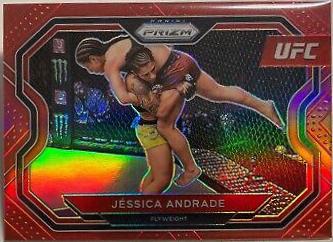 Jessica Andrade 2021 Panini Prizm UFC Base #199 Red