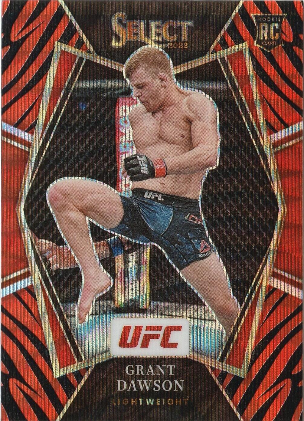 Grant Dawson 2022 Panini Select UFC Premier Level #107 Tiger