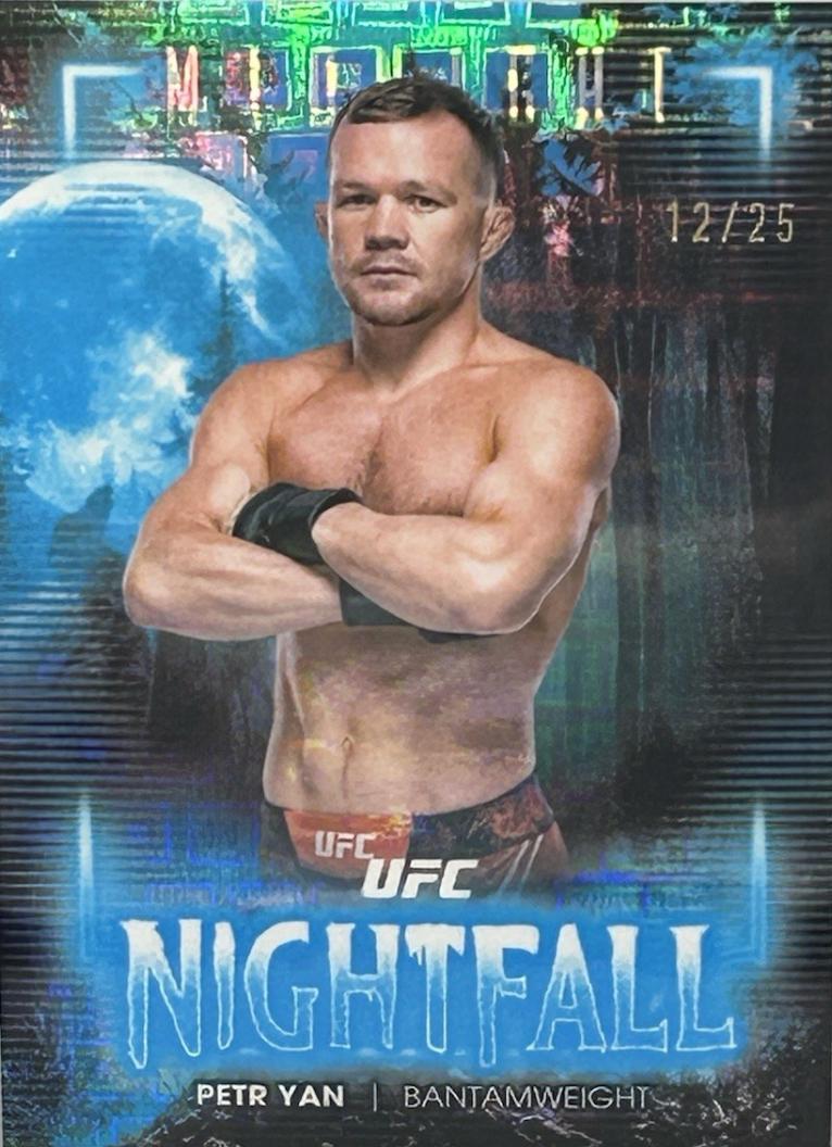 Petr Yan 2025 Topps Midnight UFC Nightfall #NF-7 Moonrise