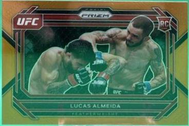 Lucas Almeida 2023 Panini Prizm UFC Base #75 Orange