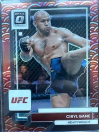Ciryl Gane 2023 Panini Donruss Optic UFC Base #95 Photon