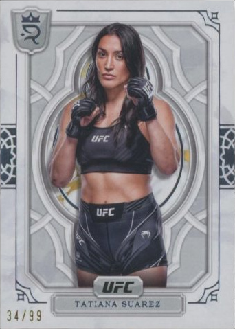 Tatiana Suarez 2024 Topps Royalty UFC Base #37 Green