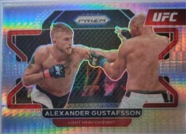 Alexander Gustafsson 2022 Panini Prizm UFC Base #35 Hyper