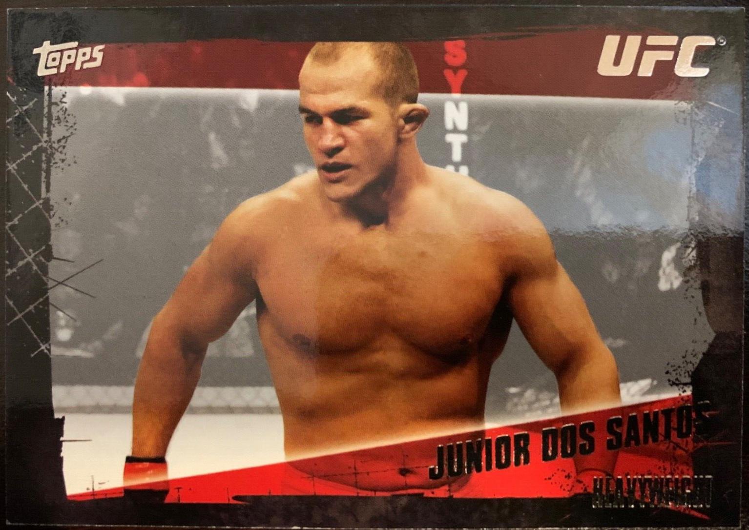 Junior Dos Santos 2010 Topps UFC Base #103 Silver