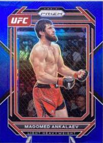 Magomed Ankalaev 2023 Panini Prizm UFC Base #190 Blue
