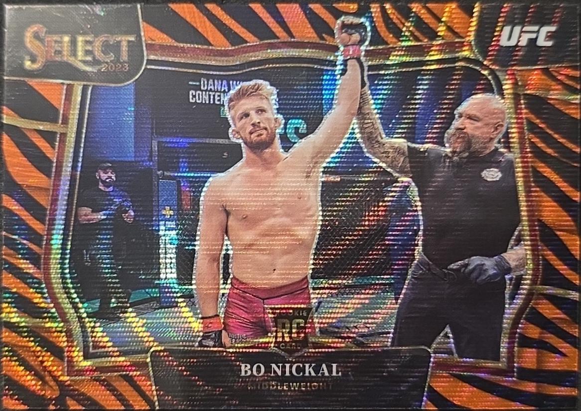 Bo Nickal 2023 Panini Select UFC Octagonside #284 Tiger