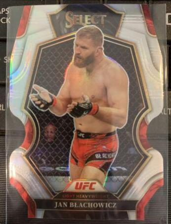 Jan Błachowicz 2023 Panini Select UFC Premier Level #124 Silver Die Cut
