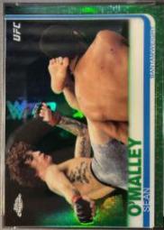Sean O'Malley 2019 Topps Chrome UFC Base #90 Green