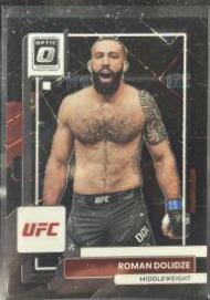 Roman Dolidze 2023 Panini Donruss Optic UFC Base #4 Black Velocity