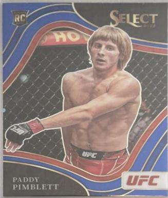 Paddy Pimblett 2022 Panini Select UFC Octagonside #260 Blue Prizm