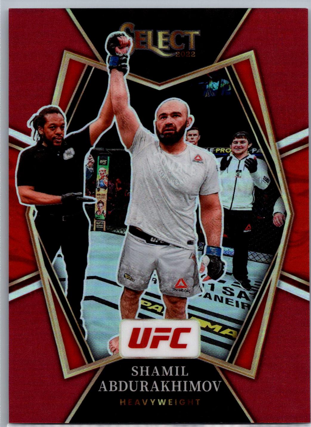 Shamil Abdurakhimov 2022 Panini Select UFC Premier Level #194 Maroon
