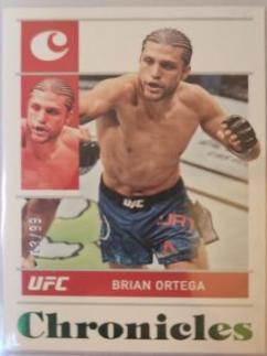 Brian Ortega 2022 Panini Chronicles UFC Base Chronicles #1 Green