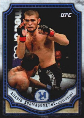 Khabib Nurmagomedov 2018 Topps UFC Museum Collection Base #18 Sapphire
