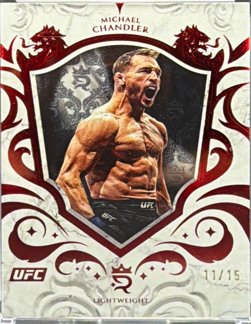 Michael Chandler 2025 Topps Royalty UFC Base #96 Red