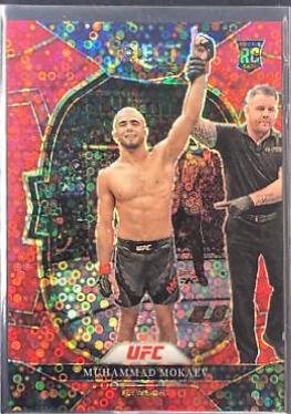Muhammad Mokaev 2023 Panini Select UFC Concourse #21 Red Disco
