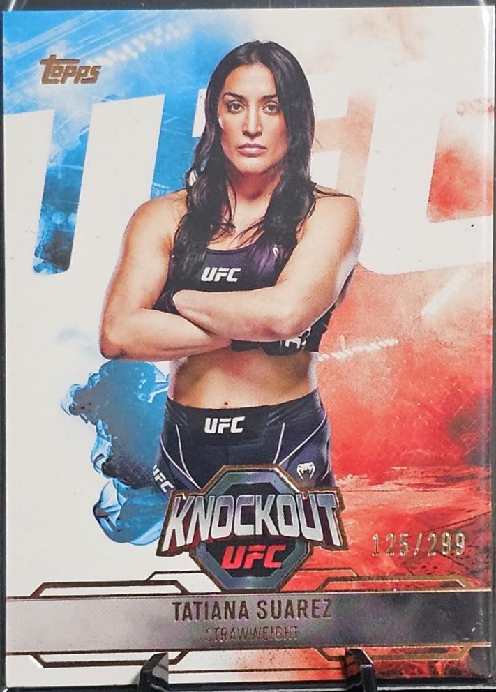 Tatiana Suarez 2025 Topps Knockout UFC Base #29 Bronze