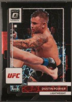 Dustin Poirier 2023 Panini Donruss Optic UFC Base #61 Black Velocity