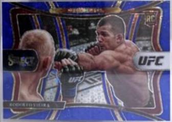 Rodolfo Vieira 2021 Panini Select UFC Premier Level #188 Blue Disco
