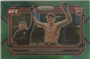 Ignacio Bahamondes 2023 Panini Prizm UFC Base #62 Green