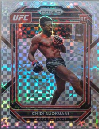 Chidi Njokuani 2023 Panini Prizm UFC Base #193 Lucky Envelopes