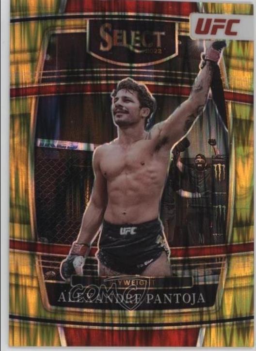 Alexandre Pantoja 2022 Panini Select UFC Concourse #94 Gold Flash