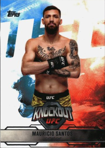 Mauricio Ruffy 2025 Topps Knockout UFC Base #18 Emerald