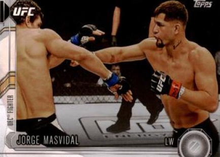 Jorge Masvidal 2015 Topps UFC Chronicles Base #195 Red