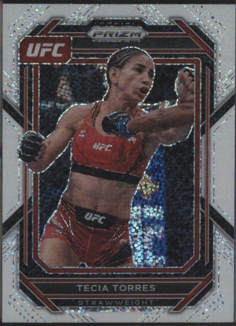 Tecia Pennington 2023 Panini Prizm UFC Base #128 White Sparkle