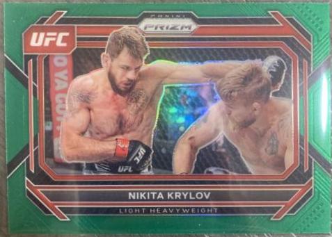 Nikita Krylov 2023 Panini Prizm UFC Base #49 Green