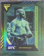 Khamzat Chimaev 2022 Panini Chronicles UFC Base Flux #348 Green