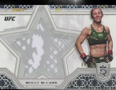 Molly McCann 2024 Topps Royalty UFC Star Relics #SRR-42 Platinum