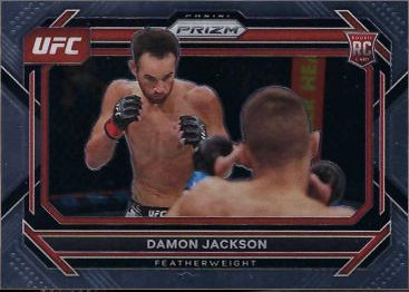 Damon Jackson 2023 Panini Prizm UFC Base #50 Hyper