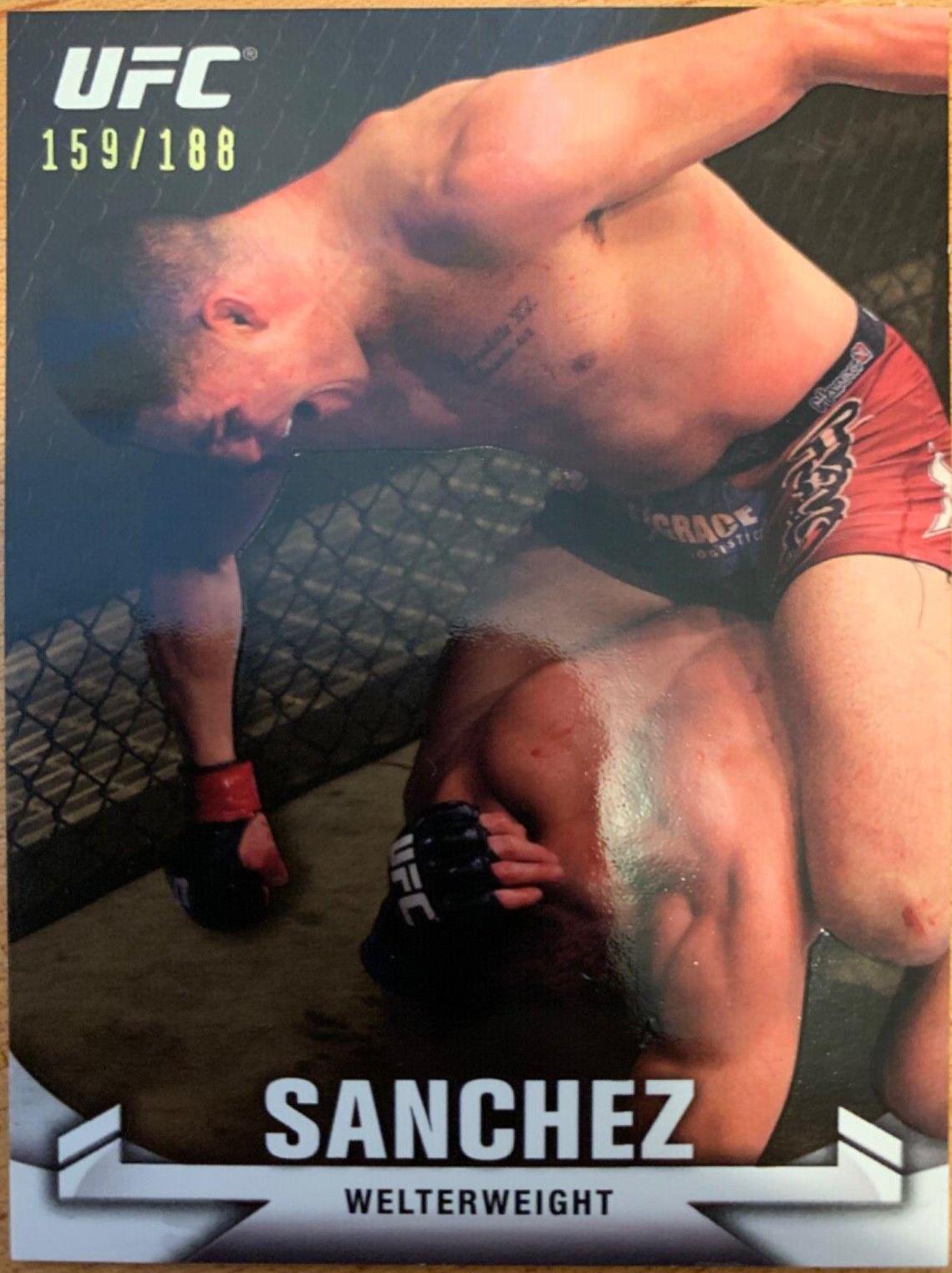 Diego Sanchez 2013 Topps UFC Knockout Base #27 Gold