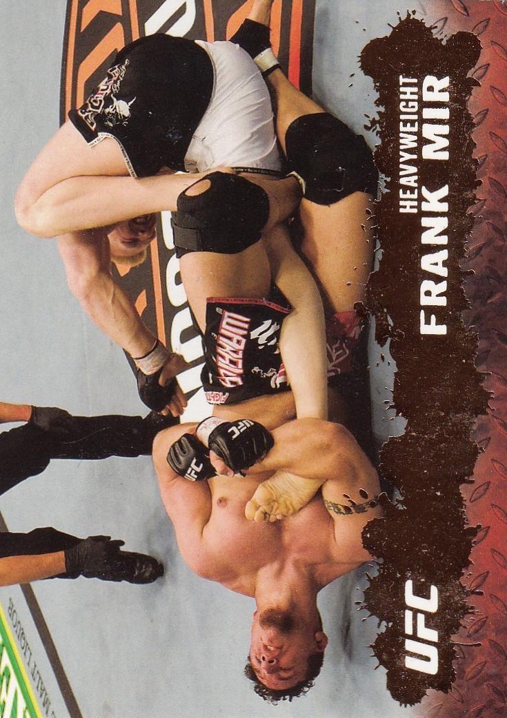 Frank Mir 2009 Topps UFC Round 2 Base #71 Bronze