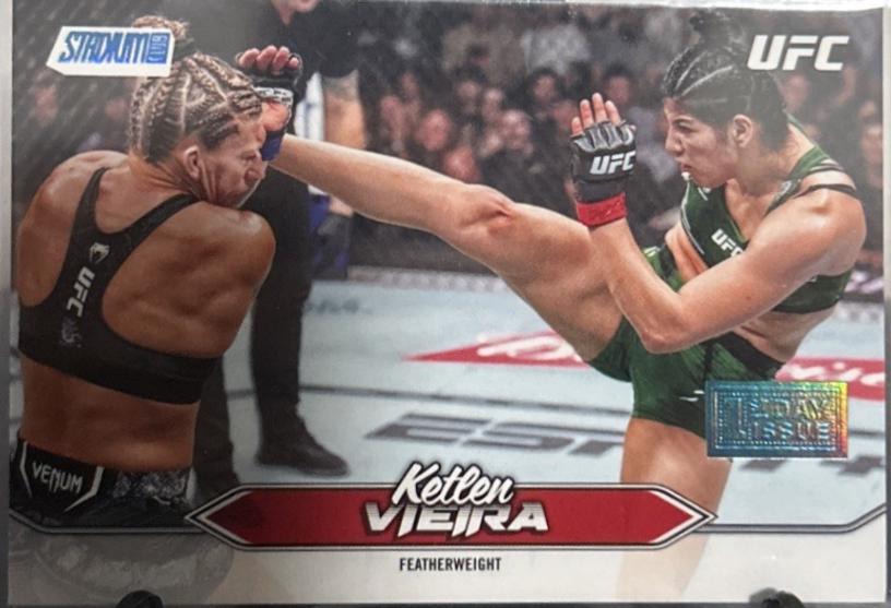Ketlen Vieira 2025 Topps Stadium Club UFC Base #25 First Day Issue
