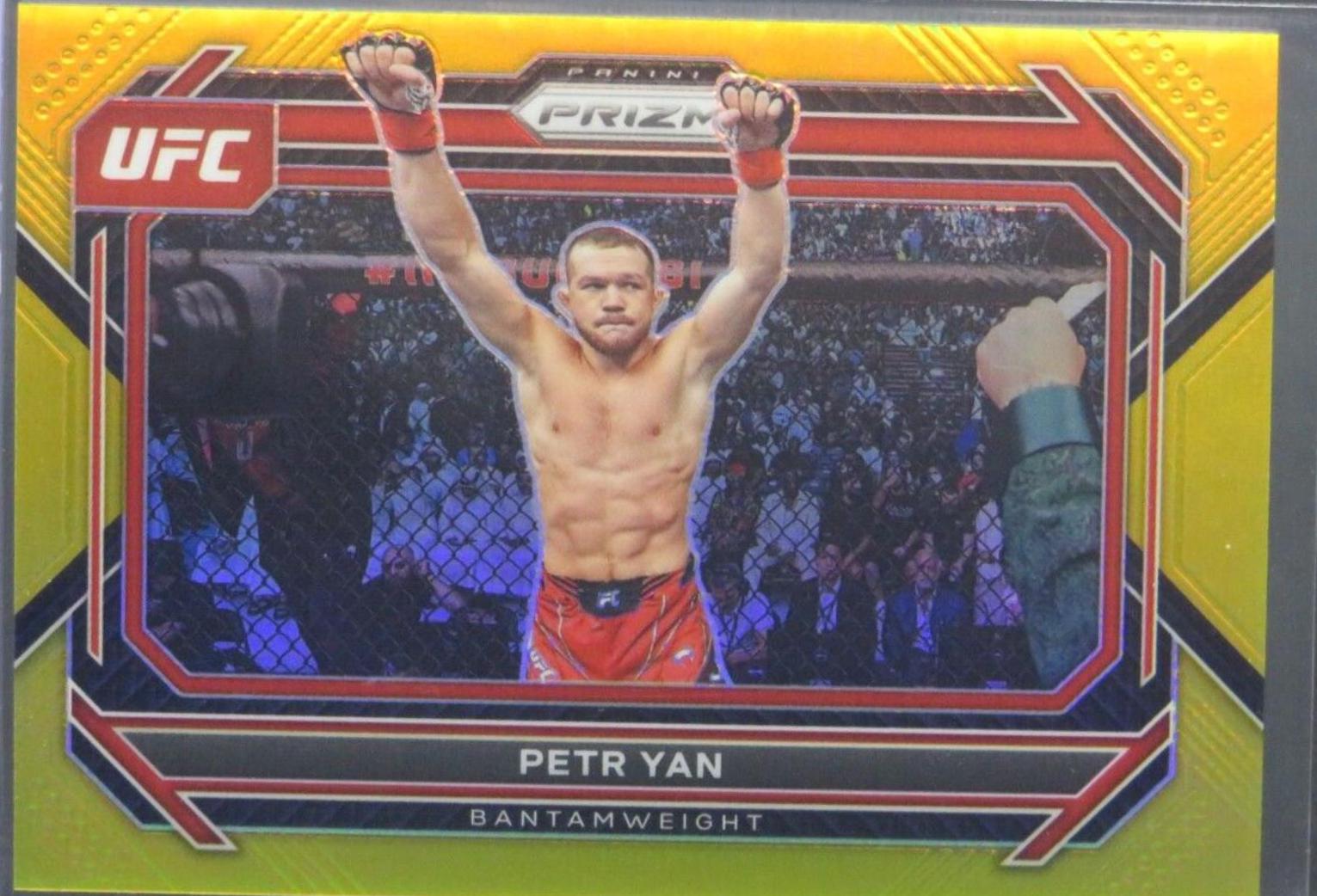 Petr Yan 2023 Panini Prizm UFC Base #89 Gold