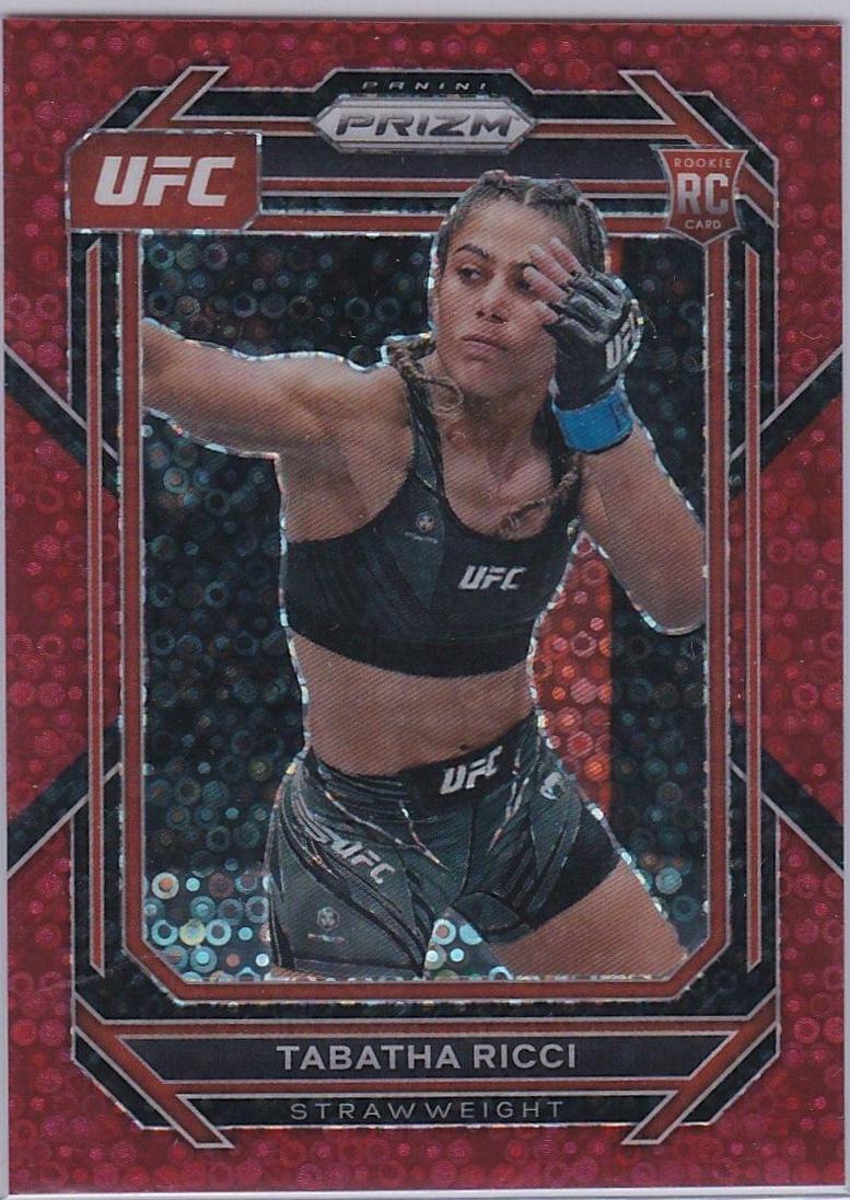 Tabatha Ricci 2023 Panini Prizm Under Card UFC Base #108 Red