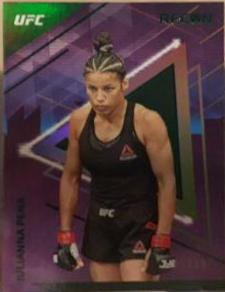 Julianna Peña 2022 Panini Chronicles UFC Base Recon #237 Platinum