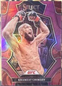 Khamzat Chimaev 2023 Panini Select UFC Octagonside #213 Maroon