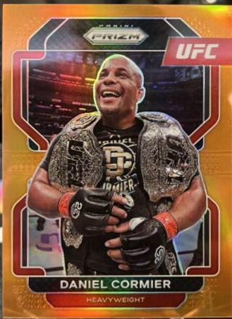Daniel Cormier 2022 Panini Prizm UFC Base #171 Orange